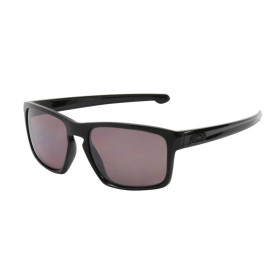 Oakley Men's Sliver Black Frame Pink Lens Rectangular 57mm Sunglasses