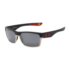 Oakley Men's Twoface Black Frame Silver Lens Rectangular 60mm Sunglasses