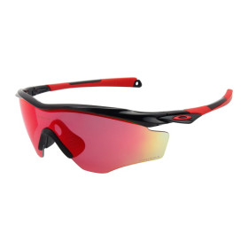 Oakley Men's M2 Frame Xl Black Frame Purple Lens Shield Sunglasses