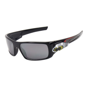 Oakley Men's Crankshaft Tld Black Frame Gray Lens Rectangular 60mm Sunglasses