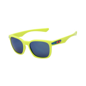 Oakley Unisex Garage Rock Yellow Frame Blue Lens Square 55mm Sunglasses