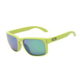 Oakley Unisex Holbrook Green Frame Green Lens Rectangular 55mm Polarized Sunglasses