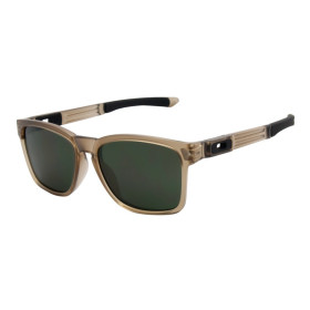 Oakley Unisex Catalyst Brown Frame Green Lens Rectangular 56mm Sunglasses
