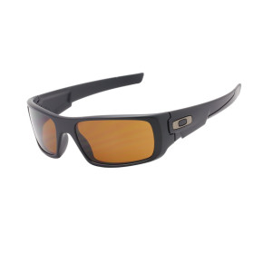 Oakley Men's Crankshaft Black Frame Bronze Lens Rectangular 60mm Sunglasses