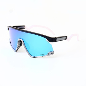 Oakley BXTR Sunglasses OO9280 Black Frame Sky Blue Lenses