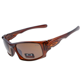 Oakley Ten sunglasses red marble frame persimmon iridium lens
