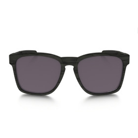 Oakley Catalyst PRIZM Daily Polarized with woodgrain frame and Prizm Daily Polarized lenses