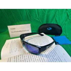 Costa Cat Cay Sunglasses Matte Caribbean Fade Frame Blue Mirror Polarized Polycarbonate Lense