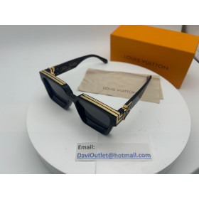 Louis Vuitton 1.1 Millionaires Sunglasses Black in Acetate with Gold-tone