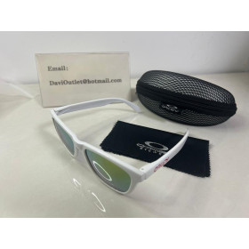 Oakley Frogskins (Low Bridge Fit) Prizm White Frame Sunglasses