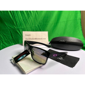 Oakley Men's Twoface Black Frame Purple Lens Rectangular 60mm Sunglasses