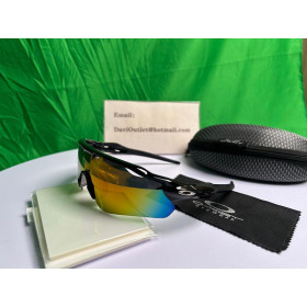 Oakley radarlock pitch sunglass black for fire iridium