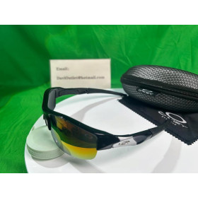 Oakley flak jacket Black / fire iridium sunglasses