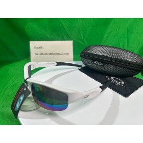Oakley flak jacket white sunglasses for sale