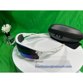 Oakley Radar Path sunglasses white / ice iridium