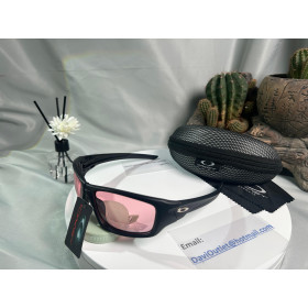 Oakley Unisex Valve Black Frame Pink Lens Rectangular 60mm Sunglasses