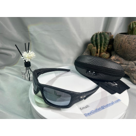 Oakley Unisex Valve Carbon Fiber Frame Gray Lens Rectangular 60mm Sunglasses