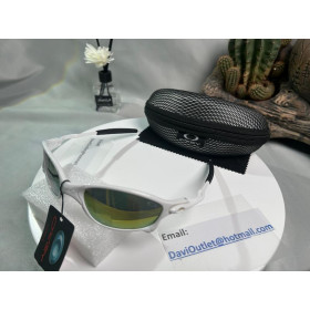 Oakley Juliet Sunglasses White Frame Gold Lenses