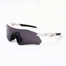Oakley Radar&Acirc;&reg; Plate&acirc; Sunglasses White Frame Prizm Black Polarized Lenses