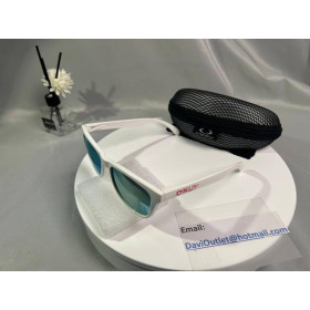 Oakley Frogskins Prizm White Frame Sunglasses Colored lenses