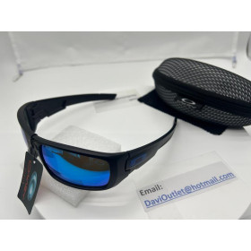 Oakley Crankshaft Sunglasses Black Frame Ice Iridium Lenses