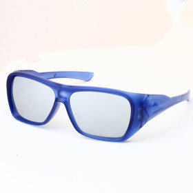 Oakley Chaminade Sunglasses Blue Frame Silver Lenses