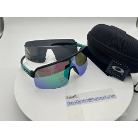Oakley Sutro Lite Sunglasses Odyssey Collection Green Black Frame Prizm Sapphire Lens