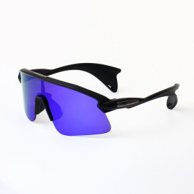 Oakley Stunt Devil OO9517 Prizm Road Black Sunglasses Blue Lenses