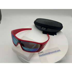 Oakley Batwolf sunglasses polished red / ice iridium