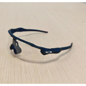Oakley Men's Radar Ev Path Blue Frame Transparent Lens Sunglasses