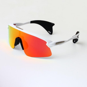 Oakley Stunt Devil OO9517 Prizm Road White Sunglasses Pink Lenses