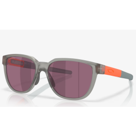 Oakley Actuator Sunglasses Matte Transparent Grey Ink Frame Prizm Road Black Lenses