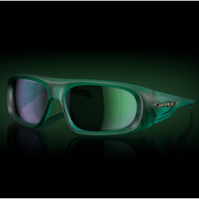 Oakley Belleville Sunglasses Matte Transparent Viridian Frame Prizm Jade Lenses