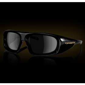 Oakley Belleville Sunglasses Polished Black Frame Prizm Black Lenses