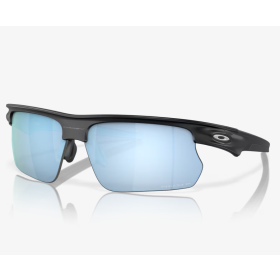 Oakley BiSphaera Sunglasses Matte Black Frame Prizm Deep Water Polarized Lenses