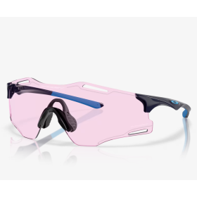Oakley Cybr Zero Sunglasses Polished Navy Frame Prizm Low Light Lenses