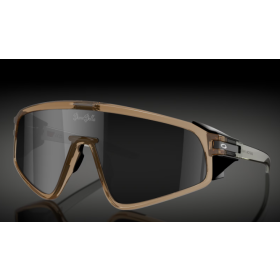 Oakley Latch Panel Sunglasses Sepia Frame Prizm Black Lenses
