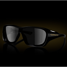Oakley De La Salle Sunglasses Polished Black Frame Prizm Black Lenses