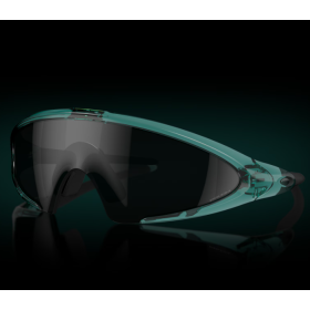 Oakley Ellipse Sunglasses Transparent Pacific Frame Prizm Black Lenses