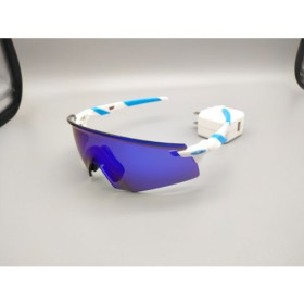 Oakley Encoder Sunglasses OO9471 White Frame Prizm Dark Blue Lens