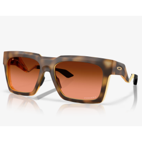 Oakley Enigma Ink Sunglasses Polished Brown Tortoise Frame Prizm Brown Gradient Lenses