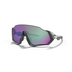 Oakley Flight Jacket&acirc;&cent; Sunglasses Matte Steel Frame Prizm Road Jade Lens