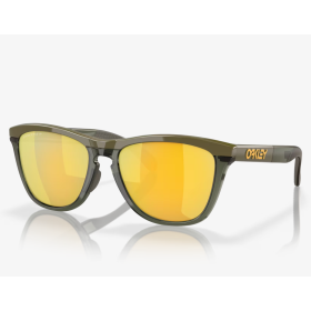 Oakley Frogskins Range Sunglasses Dark Brush Frame Prizm 24k Polarized Lenses