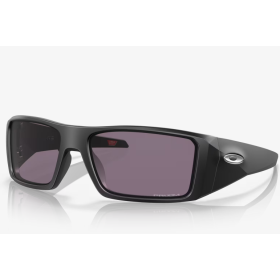 Oakley Heliostat Sunglasses Matte Black Frame Prizm Grey Lenses