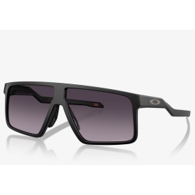Oakley Helux Sunglasses Matte Black Frame Prizm Grey Gradient Lenses