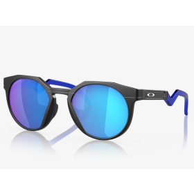 Oakley HSTN Sunglasses Matte Black Frame Prizm Sapphire Polarized Lenses