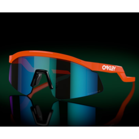 Oakley Hydra Sunglasses Neon Orange Frame Prizm Sapphire Lenses