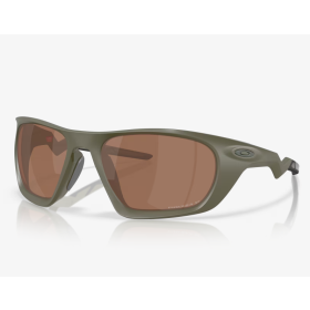 Oakley Lateralis Sunglasses Matte Moss Frame Prizm Tungsten Polarized Lenses