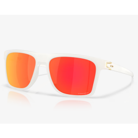 Oakley Leffingwell Seek Collection Sunglasses Matte Vapor Frame Prizm Ruby Lenses