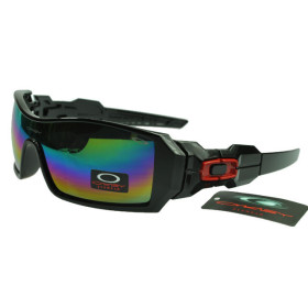 Oakley Oil Rig Sunglasses Black Frame Multi Lenses